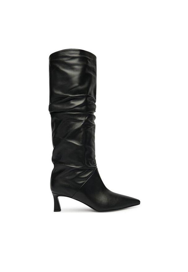 Kozaki Pollini. Kolor: czarny