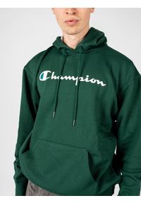 Champion Bluza "Hoodie" | HBGF89HY07718 | Mężczyzna | Zielony. Okazja: na co dzień. Typ kołnierza: kaptur. Kolor: zielony. Materiał: bawełna, poliester. Wzór: aplikacja. Styl: casual #9