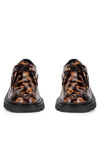 Eva Minge Półbuty EMAN-115992 Brązowy. Kolor: brązowy. Materiał: skóra, lakier #2