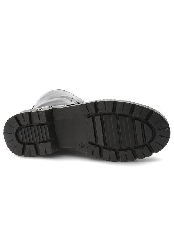 Czarne Botki Karino Skórzane Obuwie Damskie. Okazja: na co dzień. Kolor: czarny. Materiał: skóra. Styl: casual, elegancki