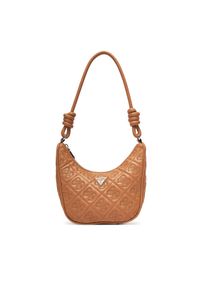 Guess Torebka Adelasia HWQL96 58180 Beżowy. Kolor: beżowy. Materiał: skórzane