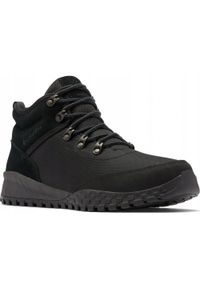columbia - Buty Sneakersy Męskie Columbia Fairbanks Mid Waterproof. Kolor: czarny. Sport: turystyka piesza