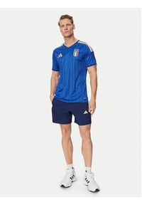 Adidas - adidas Koszulka techniczna Italy 26 Home Replica JL6937 Niebieski Slim Fit. Kolor: niebieski. Materiał: syntetyk #2