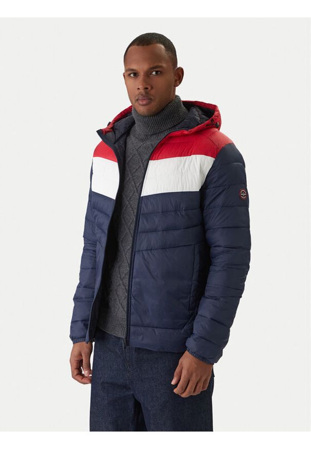 Jack & Jones Kurtka zimowa Sprint 12258441 Granatowy Regular Fit. Kolor: niebieski. Materiał: syntetyk. Sezon: zima