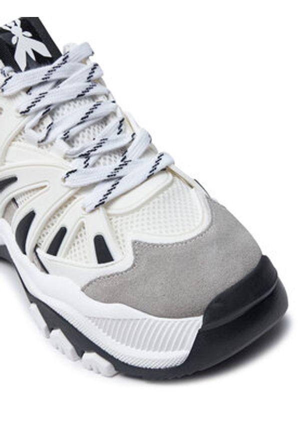Patrizia Pepe Sneakersy 8Z0043/V005-XIGU Biały. Kolor: biały. Materiał: materiał