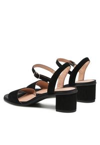 Geox Sandały D Aurely 50 B D25RXB 00021 C9999 Czarny. Kolor: czarny. Materiał: zamsz, skóra #6