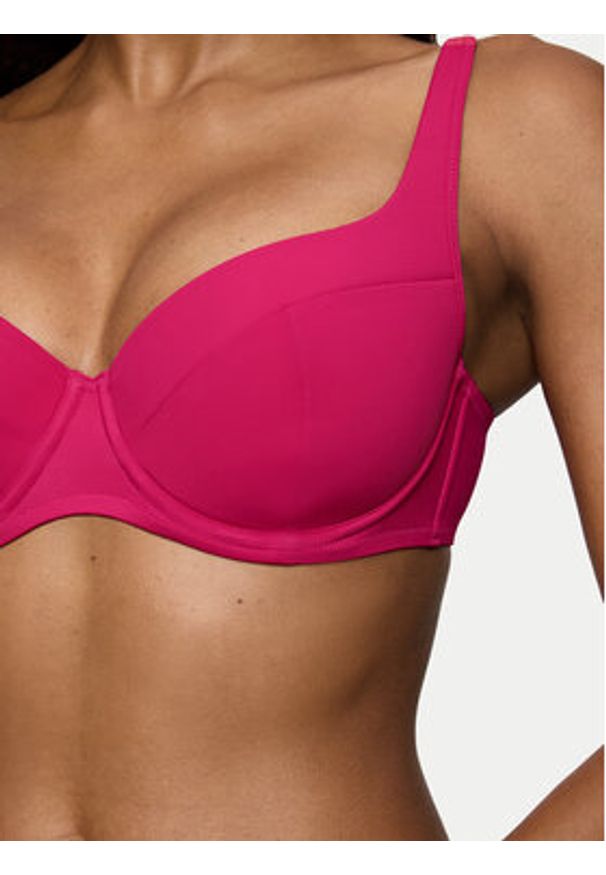 Triumph Góra od bikini Summer Twist 10222675 Różowy. Kolor: różowy. Materiał: syntetyk