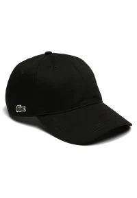 Lacoste Contrast Strap Cotton Cap > RK4709-031. Materiał: bawełna. Wzór: haft. Styl: klasyczny #1