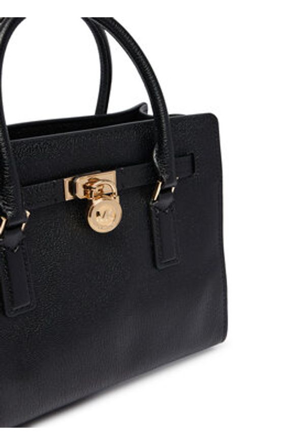 MICHAEL Michael Kors Torebka 30T6GNXS1L Czarny. Kolor: czarny. Materiał: skórzane