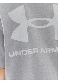 Under Armour T-Shirt Ua W Logo Lc Oversized Hw Ss 1379948 Szary Loose Fit. Kolor: szary. Materiał: bawełna #4