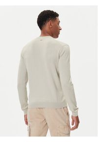 Napapijri Sweter Droz NP0A4I2G Szary Regular Fit. Kolor: szary. Materiał: bawełna