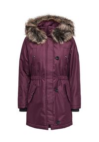 only - ONLY Parka Iris 15304625 Różowy Regular Fit. Kolor: różowy. Materiał: syntetyk #3