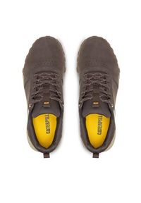 CAT Footwear Sneakersy Hex Ready Low P726016 Brązowy. Kolor: brązowy. Materiał: nubuk, skóra #7