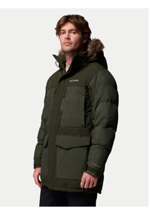 columbia - Columbia Kurtka zimowa Marquam Peak Fusion™ II 2088121 Zielony Regular Fit. Kolor: zielony. Materiał: syntetyk. Sezon: zima