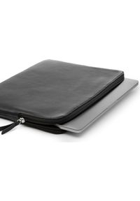 Etui Trunk Leather Sleeve do MacBook 16'' (black). Materiał: mikrofibra, skóra. Styl: biznesowy, elegancki