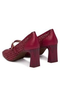 Hispanitas Czółenka RHV264609 C006 Bordowy. Kolor: czerwony. Materiał: materiał #4