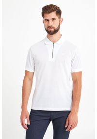 Emporio Armani - POLO EMPORIO ARMANI. Typ kołnierza: polo. Wzór: nadruk, jednolity. Styl: sportowy #5