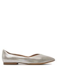 Baleriny Caprice. Kolor: srebrny #1