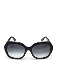 Luisa Spagnoli - LUISA SPAGNOLI - Czarne okulary przeciwsłoneczne. Kolor: czarny. Wzór: aplikacja #1
