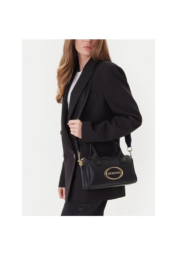 Love Moschino - Torebka LOVE MOSCHINO. Kolor: czarny