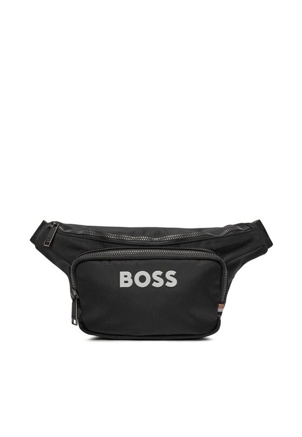 BOSS - Boss Saszetka nerka Catch 3.0 Bumbag 50511938 Czarny. Kolor: czarny. Materiał: materiał