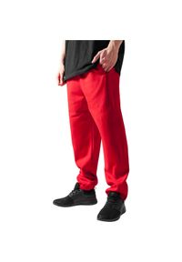 Spodnie Urban Classics basic gt. Kolor: czerwony. Długość: długie #1