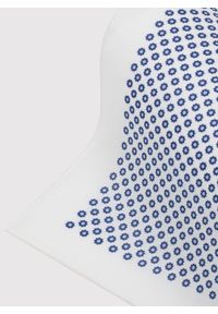 Pako Lorente - PAKO LORENTE – Biała poszetka w mikrowzór. Kolor: biały. Materiał: bawełna #2