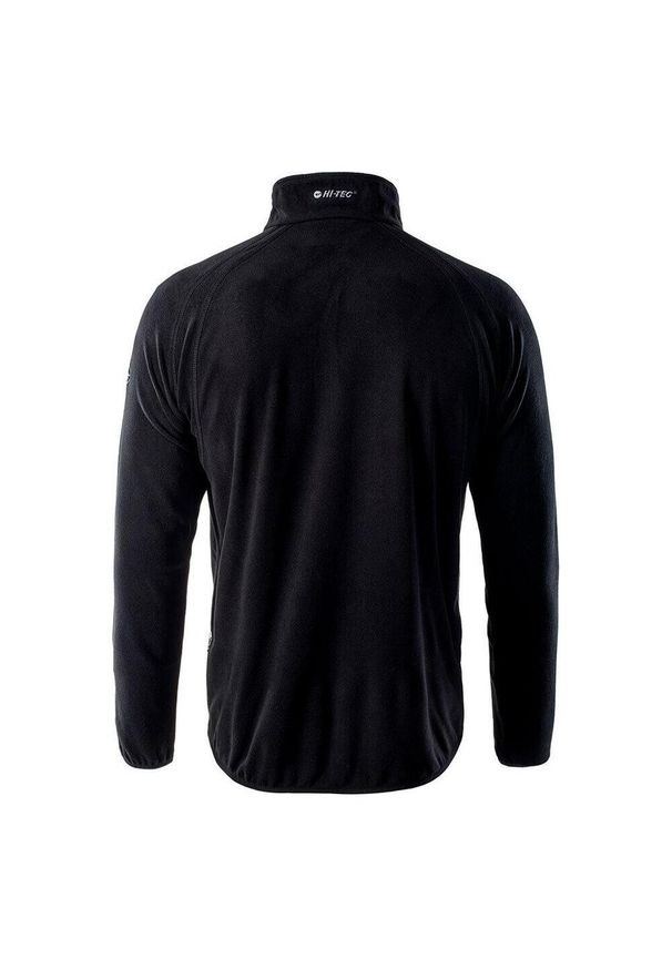 Hi-tec - Polar męski Camolin. Kolor: czarny. Materiał: polar. Sezon: zima. Sport: turystyka piesza