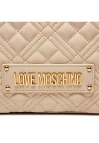 Love Moschino - LOVE MOSCHINO Plecak JC4235PP0ILA0110 Beżowy. Kolor: beżowy. Materiał: skóra #5