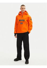 Napapijri Kurtka anorak Rainforest Next Sum NP0A4ILW Pomarańczowy Regular Fit. Kolor: pomarańczowy. Materiał: syntetyk