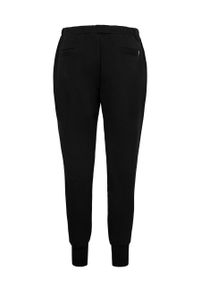 MUUV Spodnie Sneaker Girl damskie kolor czarny gładkie. Kolor: czarny. Materiał: bawełna. Wzór: gładki #4