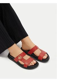 Beverly Hills Polo Club Klapki EO-WI16-SERDINIA-04 Czerwony. Kolor: czerwony. Materiał: skóra #3