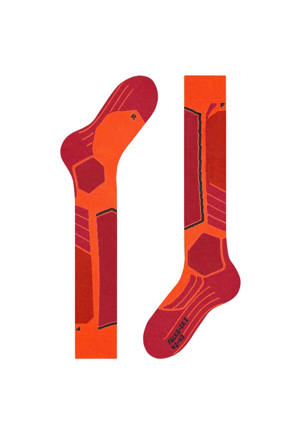 Skarpetki Falke SK2 Intermediate. Kolor: pomarańczowy. Sport: narciarstwo