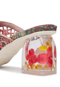 Laura Vita Klapki Framboiseo 29 Kolorowy. Materiał: skóra. Wzór: kolorowy #5