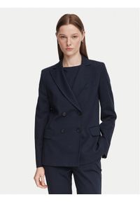 Weekend Max Mara Marynarka Colibri 2625916021 Granatowy Regular Fit. Kolor: niebieski. Materiał: bawełna #1