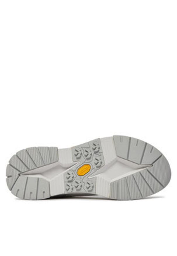 Calvin Klein Jeans Sneakersy Vibram Runner Low Mix Nbs Lum YM0YM00880 Biały. Kolor: biały. Materiał: skóra