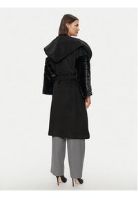 Gaudi Płaszcz przejściowy 421FD35014 Czarny Regular Fit. Kolor: czarny. Materiał: syntetyk #6