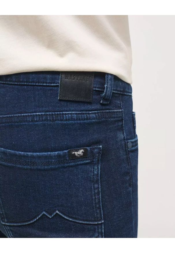 Damskie Spodnie Jeansowe Mustang Style Shelby Skinny Denim Blue 1014342 5000 702