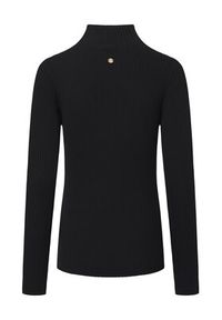 JOOP! Golf 58 JW224KN166 30033369 Czarny Regular Fit. Typ kołnierza: golf. Kolor: czarny. Materiał: wiskoza #2