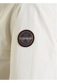 Napapijri Kurtka anorak Rainforest NP0A4GM6 Écru Regular Fit. Materiał: syntetyk #5