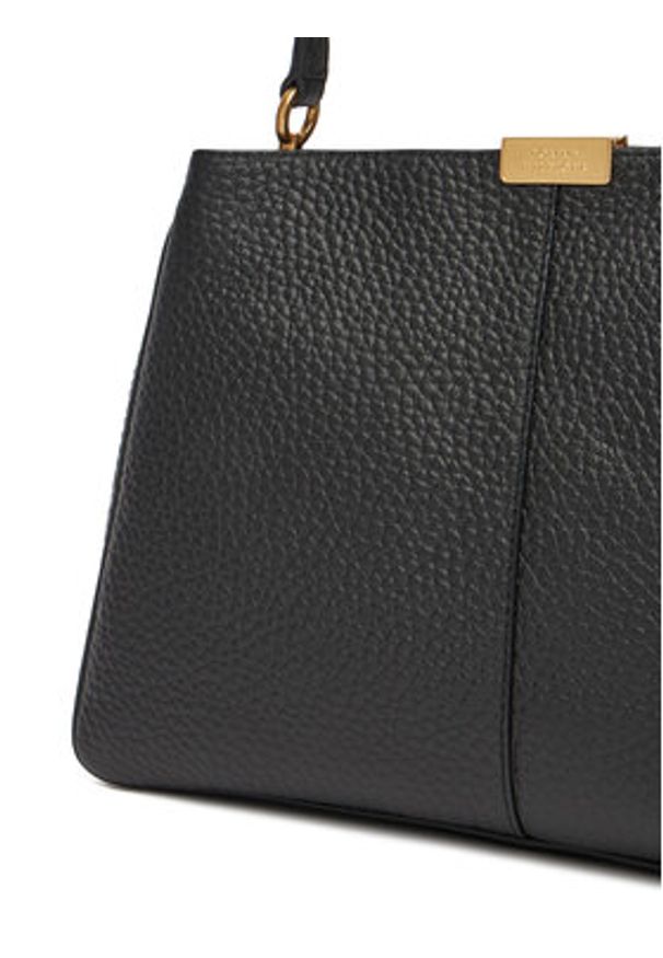 TOMMY HILFIGER - Tommy Hilfiger Torebka AW0AW17661 Czarny. Kolor: czarny. Materiał: skórzane