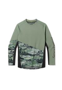 Bluza rowerowa męska Smartwool Mountain Bike LS Jersey. Kolor: zielony. Materiał: jersey