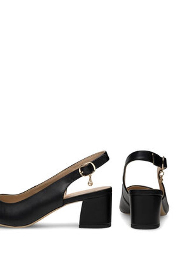 Lasocki Czółenka WYL3095-7Z-L Czarny. Kolor: czarny. Materiał: skóra