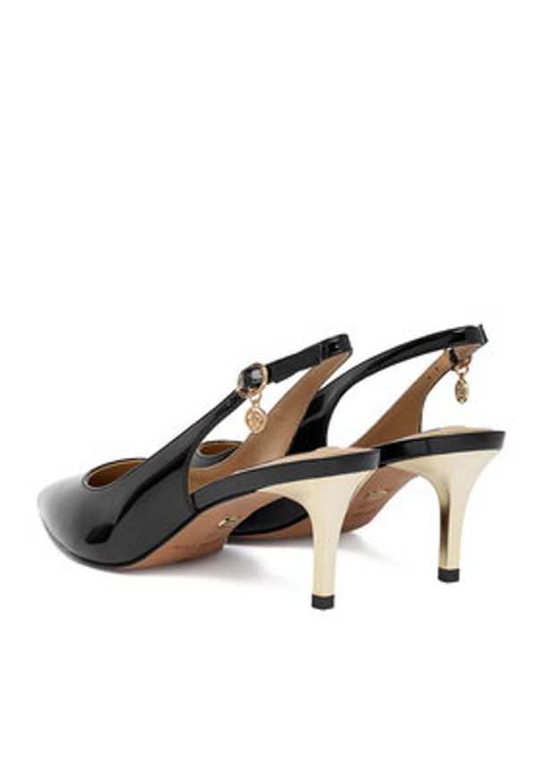 Nine West Czółenka CEO-LP655163A-9 Czarny. Kolor: czarny. Materiał: materiał