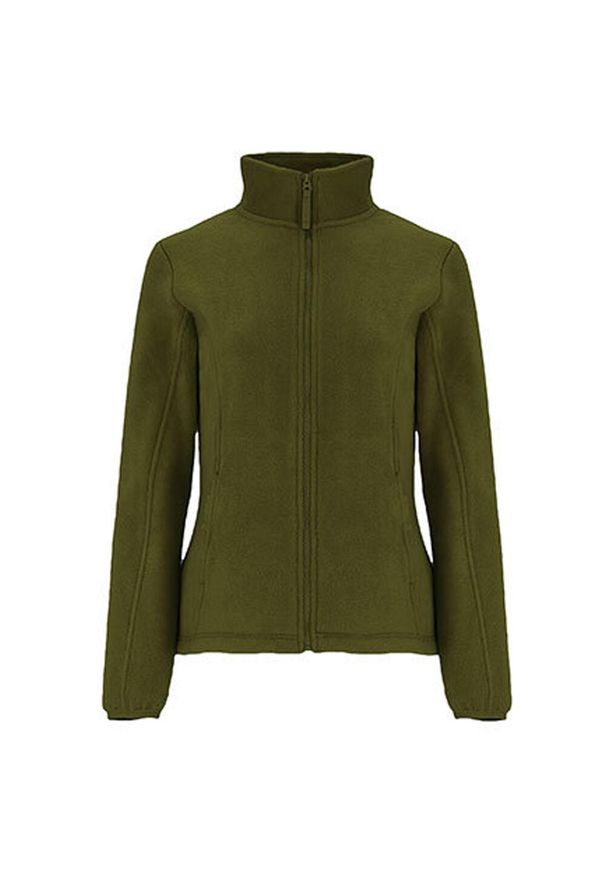 ROLY - Damska Bluza Polarowa Artic Fleece Jacket. Kolor: zielony. Materiał: polar. Sezon: zima