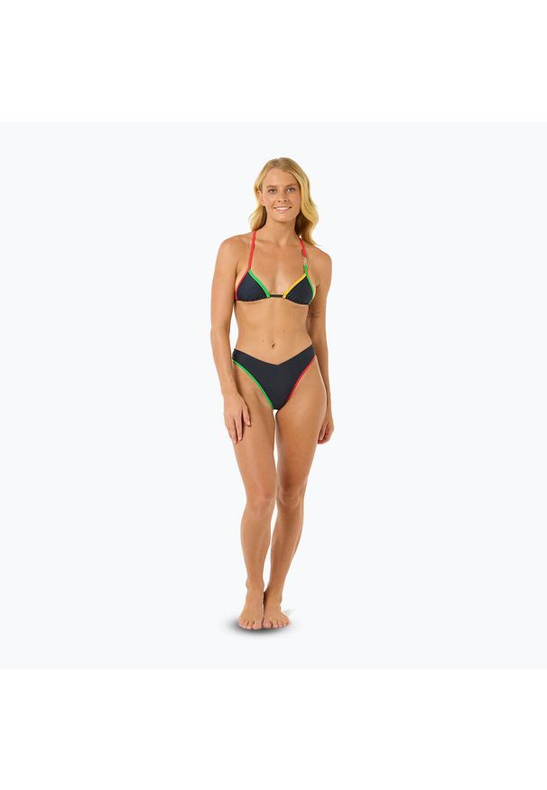 RIPCURL - Dół od stroju kąpielowego Rip Curl V 80 High Skimpy Leg. Kolor: niebieski