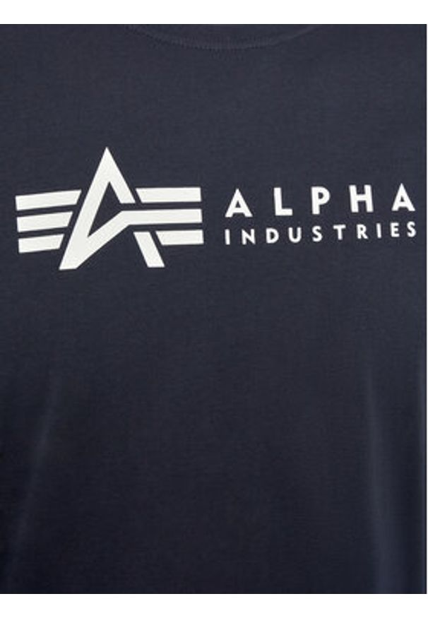 Alpha Industries Komplet 2 t-shirtów Alpha Label 118534 Kolorowy Regular Fit. Materiał: bawełna. Wzór: kolorowy