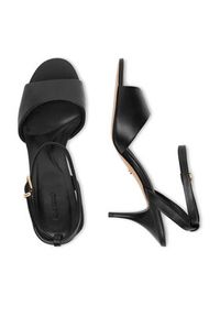 Gino Rossi - GINO ROSSI Sandały C-LT51-38 Czarny. Kolor: czarny. Materiał: skóra #9