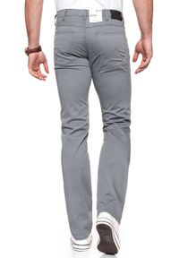 Wrangler - WRANGLER SPODNIE MĘSKIE ARIZONA MONUMENT GREY W12OHJ68B. Materiał: materiał