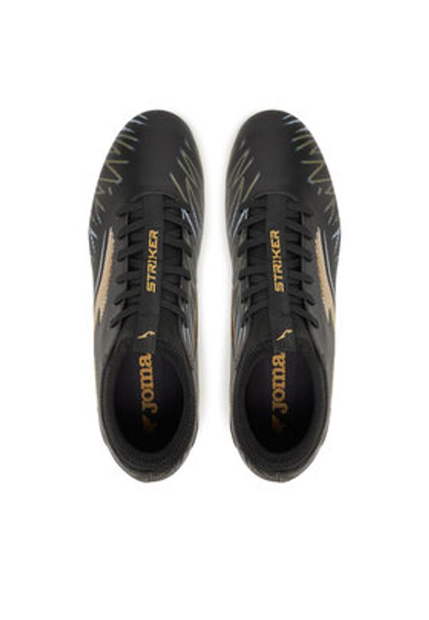 Joma Buty do piłki nożnej Striker 2501 STRIS2501FG Czarny. Kolor: czarny. Materiał: skóra